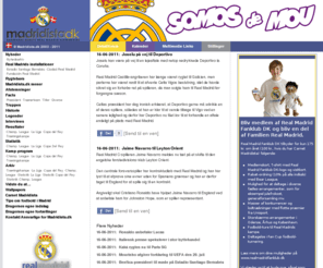 madridista.dk: Madridista.dk
Madridista.dk - Danmarks bedste Real Madrid fan site