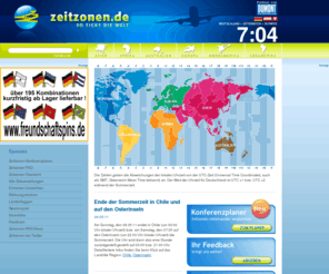 zeitzonen.de: Aktuelle Uhrzeit und Datum - Weltzeituhr | Zeitzonen.de
Hier finden Sie aktuelle Uhrzeit und Datum aller Länder der Welt.