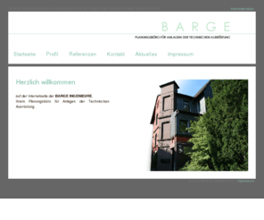 barge.de: BARGE INGENIEURE - Planungsbro fr Anlagen d. technischen Ausrstung
B A R G E P L A N - Webauftritt der BARGE INGENIEURE