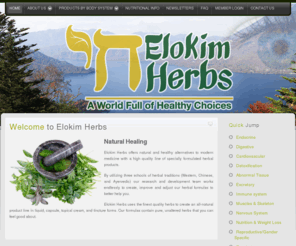 elokimherbs.com: Welcome to Elokim Herbs
Elokim Herbs