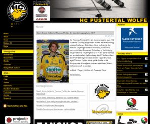 hcpustertal.com: Home
Offizielle Internetseite des HC Pustertal. Ergebnisse, Tabellen, Spielberichte, Fotos und Infos rund um den Eishockeyclub aus dem Pustertal in Südtirol