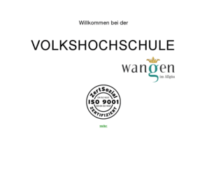 vhs-wangen.de: Volkshochschule Wangen im Allgaeu

