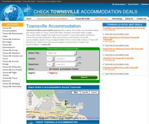 checktownsvilleaccommodation.com.au: Townsville Accommodation : Check Townsville Accommodation Deals
Townsville accommodation deals for Townsville hotels,Townsville apartments in Townsville click to view rates and availability for Townsville accommodation to book best deal in Townsville  Australia.