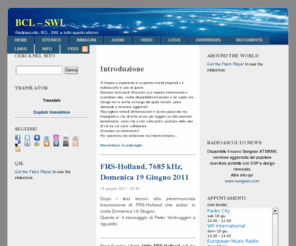 bclswl.it: BCL - SWL
Radioascolto, BCL, SWL, Utility e tutto quanto attorno