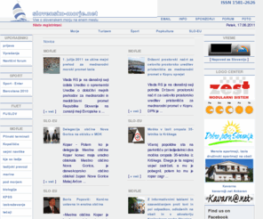 slovensko-morje.net: slovensko-morje.net 2001-2011 .::. Vse o slovenskem morju na enem mestu
Vse o slovenskem morju na enem mestu - morje, slovenska obala, zaščitena območja, ladje, čolni, koper, izola, piran, izpiti, potapljači, spz, kultura, galerije, plimovanje, vreme, prireditve,