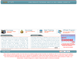 topstarinterview.com: TOP STAR INTERVIEW - Canadian Dental School Aptitude Test
Canadian Dental School Aptitude Test, DAT, Interview preparation, soap carving, dexterity test, DAT dexterity test, interview books, Canadian dental association