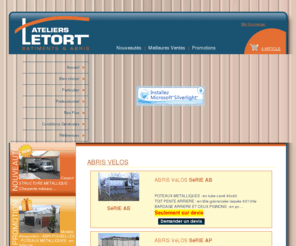 abri-velos.net: Ateliers Letort - Constructions métalliques
Ateliers letort spécialiste de la construction métalliques,Le vélo et  l’abri vélos reviennent en force avec la taxe carbone. Alors autant choisir un abri vélos « durable » : Solidité de l’abri vélos tout d’abord (garanti 10 ans), recyclage et valorisation en fin de cycle, design novateur  intemporel.