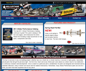 allstarperformanceparts.com: Allstar Performance - racing and high performance car parts, accessories and specialty tools.
Allstar Performance is a manufacturer and supplier of racing and high performance auto parts, accessories and specialty tools.