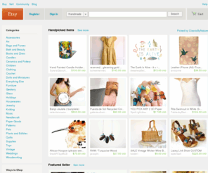 makeopedia.com: Etsy - Your place to buy and sell all things handmade, vintage, and supplies
Buy and sell handmade or vintage items, art and supplies on Etsy, the world's most vibrant handmade marketplace. Share stories through millions of items from around the world.