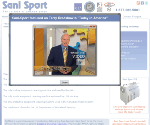 sanisport.net: Sports equipment cleaning Sani Sport clean sports equipment
The sports equipment cleaning machine by Sani Sport is the most effective technology to clean sports equipment and sanitize protective gear.