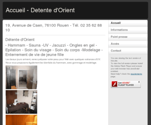 detente-dorient.com: Accueil - Detente d'Orient
Institut detente d'orient 
19 avenue de Caen, 76 rouen