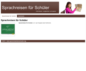 sprachreisenfuerschueler.org: Sprachreisen für Schüler » Sprachreisen für Schüler
Sprachreisen für Schüler