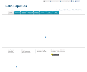 belin-poput.net: Mécanique générale - Belin-Poput Ets à Chassieu
Belin-Poput Ets - Mécanique générale situé à Chassieu vous accueille sur son site à Chassieu