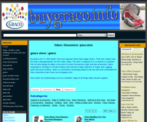 buygraco.info: graco store | graco
Graco online store. Buy graco online at the Internets Premier graco Store