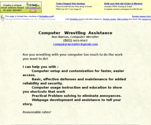 computerwrestler.com: Ron Barron- Computer Wrestler
