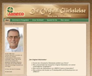 gluecks-keks.com: JANECO - Die Original Glueckskekse
Joomla! - dynamische Portal-Engine und Content-Management-System