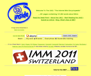 ime.org.uk: The Internet Mini Encyclopaedia: "S.U.'s Inside!"
Internet Mini Encyclopaedia