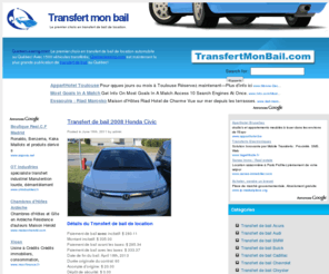 reprisedebail.com: Transfert de bail et location d'automobile. Quebec leasing Blog
Le premier choix en transfert ET nouveau bail de location d'automobiles au Quebec!