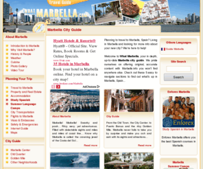 whatmarbella.com: Marbella Guide
Marbella City Guide. Learn all about Marbella, Spain in our in-depth and always up-to-date Marbella City Guide.