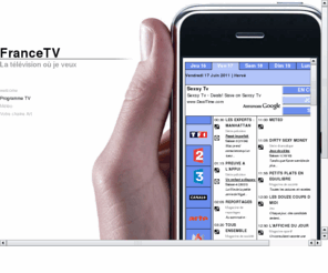 francetv.mobi: Programme TV
contenus gratuits pour mobiles