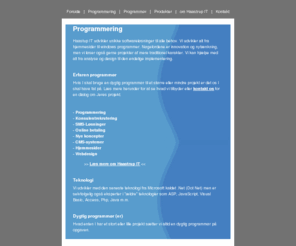 haastrupit.dk: Programmering og softwareudvikling
Softwareudvikling og programmering af intelligente løsninger