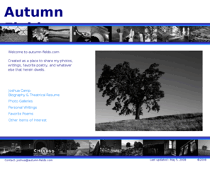 autumn-fields.com: Autumn_Fields
This web site has been created technology from V Communications, Inc.