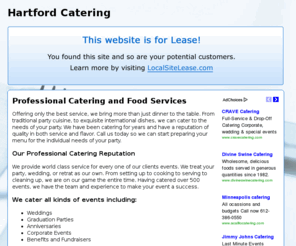 hartfordcatering.net: Hartford Catering: Catering for the Hartford Area
Quality catering services offered in the Hartford New York area.  We will cater to the needs of your event.