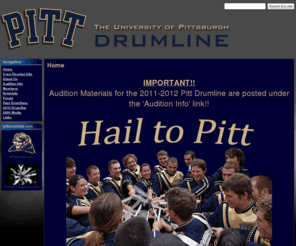 pittdrumline.com: Pitt Drumline
Official Site of the University of Pittsburgh Drumline