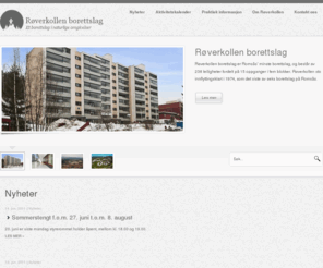 roverkollen.no: Røverkollen borettslag: Et borettslag i naturlige omgivelser
Et borettslag i naturlige omgivelser