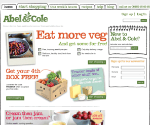 able-cole.co.uk: Organic food delivery. Organic vegetable boxes, fruit, meat & more - Abel & Cole
Organic vegetables, seasonal fruit & veg boxes, organic meat and more, from award winning organic food delivery company Abel &  Cole.