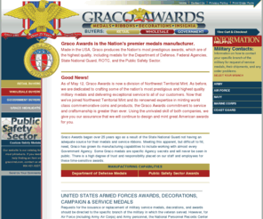 gracoind.com: Graco Awards - Retail
Global war on terrorism medal,Defense of Freedom Medal, Military Medals and Service Ribbons, Badges, Crests, Insignias, Ribbons, Medals Sets and Wings for the Air Force, Army, Navy and Marine Corps