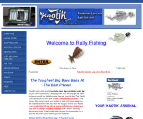 shakerbait.com: Kaotik Lures-Buzzbaits,Bass Jigs,ShakerBaits,Bladed Swim Jigs
Home Page