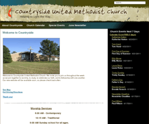 countrysidemethodist.org: Welcome to Countryside
Joomla! - the dynamic portal engine and content management system