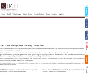 ikh-luxuryrental.com: Affitto di ville e chalet di lusso, rent chalet alps
IKH Luxury holidays rental services