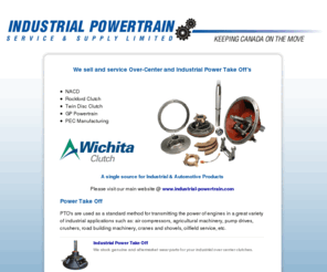 industrialpowertrain.com: Industrial Powertrain - Power Take Offs, Industrial Clutches, Industrial & Automotive Products, Rockford Clutches, Twin Disc Clutches
We are your authorized Wichita Clutch distributor. Parts for your Rockford Clutch Distributor of over-center clutches. Parts for Twin Disc Clutch.