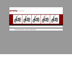 jeremyshantz.com: Jeremy Shantz
The personal website of Jeremy Shantz, Waterloo, Canada.