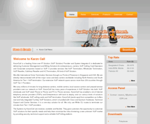 karzncall.com: Karzn Call User Portal :: A Secure Voipswitch User
