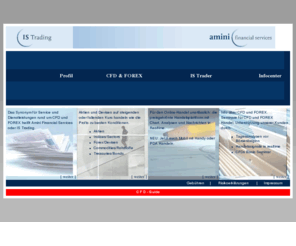 cfds-trading-zentrum.com: istrading.de - CFD, Forex, Trading, Handelssignal, Broker
Informieren Sie sich über CFD, Forex und Trading an sich bei istrading.de - Ihr Broker mit Pfiff. Handelssignale richtig interpretieren und daraus Gewinn ziehen. Wir helfen Ihnen bei der Umsetzung