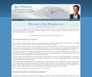 dave-worsfold.com: Dave Worsfold
Dave Worsfold - Certified Trainer, Interment Marketing Specialist, Sales and Marketing Coach