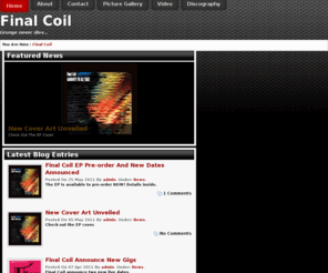 finalcoil.com: Final Coil
The official website of the alternative rock band Final Coil