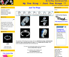 my-toe-ring.com: My Toe Ring - Just Toe Rings
 Online Toe Ring Store - Decorate Your Toes