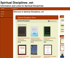 spiritualdisciplines.net: Spiritual Disciplines - Your source for lnformation and Links on the Spiritual Disciplines
Spiritual Disciplines - is your place for Information, Links, and Resources for Spiritual Disciplines