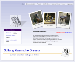 stiftung-klassiche-dressur.org: Stiftung klassische Dressur
 