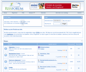 vakantiepraat.org: Reisforum.info
Op ons reisforum kan je alles vinden i.v.m. reizen, reisverslagen en nuttige info...