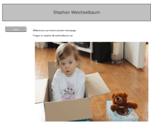 weichselbaum.net: Stephan Weichselbaum - www.weichselbaum.net
Private Homepage von Stephan Weichselbaum