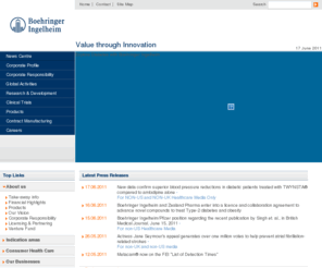 bicopd.com: Homepage - Boehringer Ingelheim Corporate Website
Boehringer Ingelheim ranks among the world's leading pharmaceutical companies, focusing on prescription medicines, consumer health care, chemicals, biopharmaceuticals and animal health.
