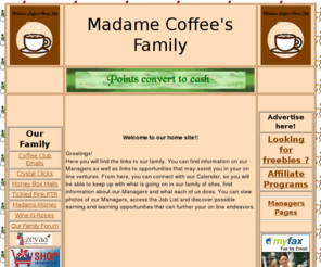 madamecoffeesfamily.com: Madame Coffee's Family
