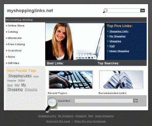 myshoppinglinks.net: My Shopping Links
description
