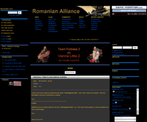 romanian-alliance.com: Romanian Alliance
Clanpage using webSPELL 4 CMS