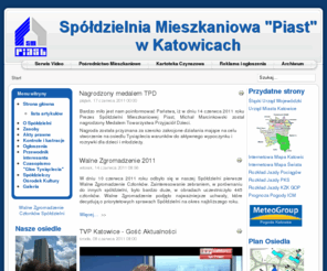 smpiast.pl: Witaj na stronie startowej
Spółdzielnia Mieszkaniowa "Piast" w Katowicach